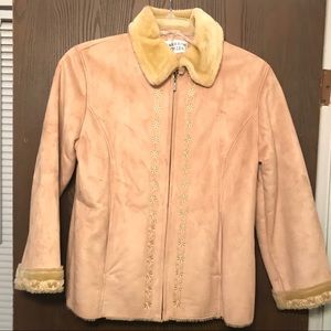NWOT Flashback Couture Faux Suede Jacket-S